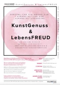 Einladung zur Veranstaltung Kunstgenuss und LebensFREUD
